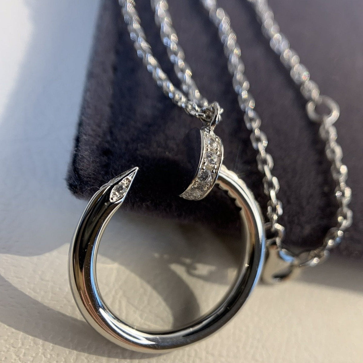 Juste Necklace Silver – LUX VERSE Luxury Designer Fashion Outlet