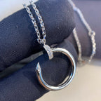 Juste Necklace Silver – LUX VERSE Luxury Designer Fashion Outlet