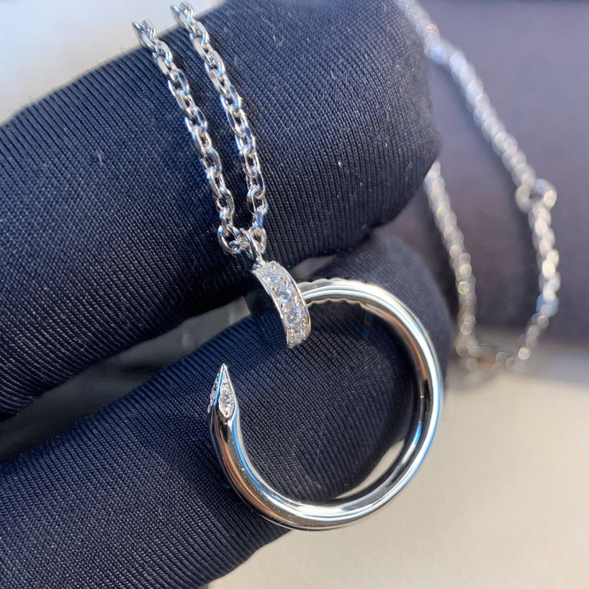 Juste Necklace Silver – LUX VERSE Luxury Designer Fashion Outlet