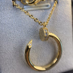 Juste Necklace Gold – LUX VERSE Luxury Designer Fashion Outlet