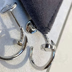 Juste Earrings Silver – LUX VERSE Luxury Designer Fashion Outlet