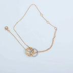 Triniti Bracelet Gold Silver Rose Gold Diamonds – LUX VERSE Luxury Designer Fashion Outlet