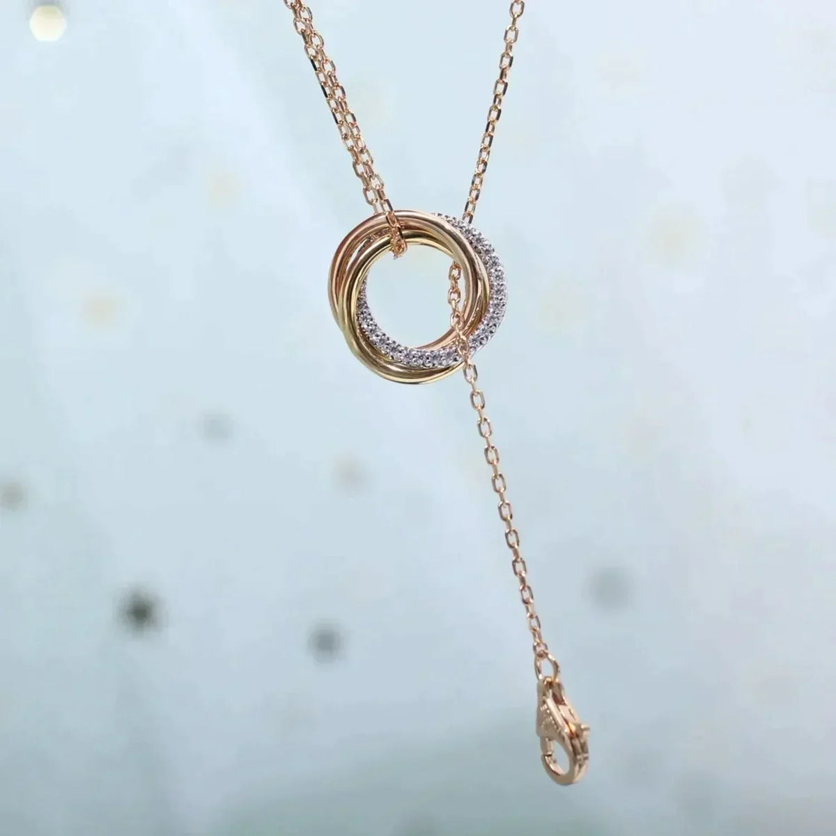Triniti Bracelet Gold Silver Rose Gold Diamonds – LUX VERSE Luxury Designer Fashion Outlet