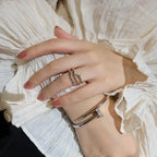 Juste Ring 1.8mm Silver Double Row – LUX VERSE Luxury Designer Fashion Outlet