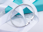 T Bracelet 1.8mm Diamond Silver – LUX VERSE Luxury Designer Fashion Outlet