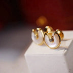 Amulette Earrings Rose Gold – LUX VERSE Luxury Designer Fashion Outlet