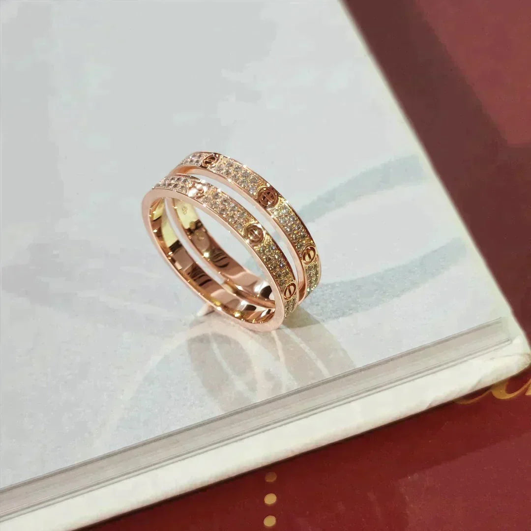 Love Ring 2.65mm Diamond – LUX VERSE Luxury Designer Fashion Outlet
