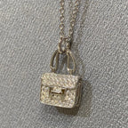 Constance Pedant Diamond Necklace – LUX VERSE Luxury Designer Fashion Outlet