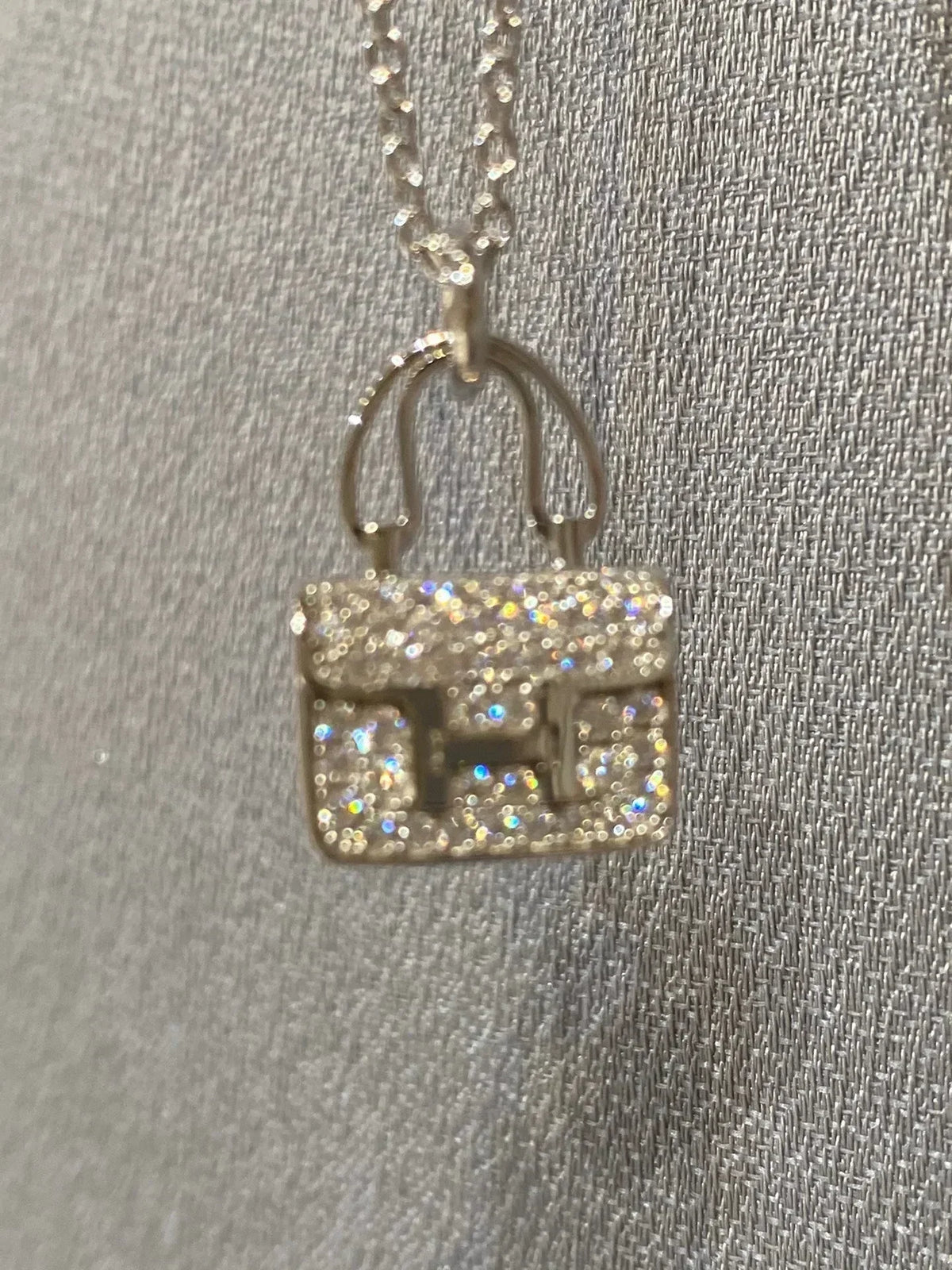 Constance Pedant Diamond Necklace – LUX VERSE Luxury Designer Fashion Outlet