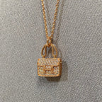 Constance Pedant Diamond Necklace – LUX VERSE Luxury Designer Fashion Outlet