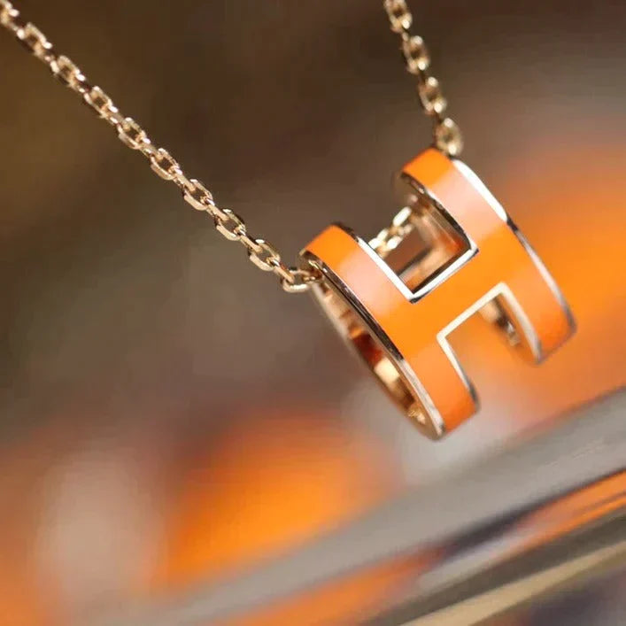 Pop H Pedant Rose Gold – LUX VERSE Luxury Designer Fashion Outlet