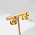 Clover Medium 1 Motifs Laser Earrings – LUX VERSE Luxury Designer Fashion Outlet