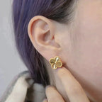 Clover Medium 1 Motifs Laser Earrings – LUX VERSE Luxury Designer Fashion Outlet