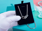 Hardwear Double Link Pedant Silver Necklace – LUX VERSE Luxury Designer Fashion Outlet