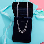 Hardwear Double Link Pedant Silver Necklace – LUX VERSE Luxury Designer Fashion Outlet