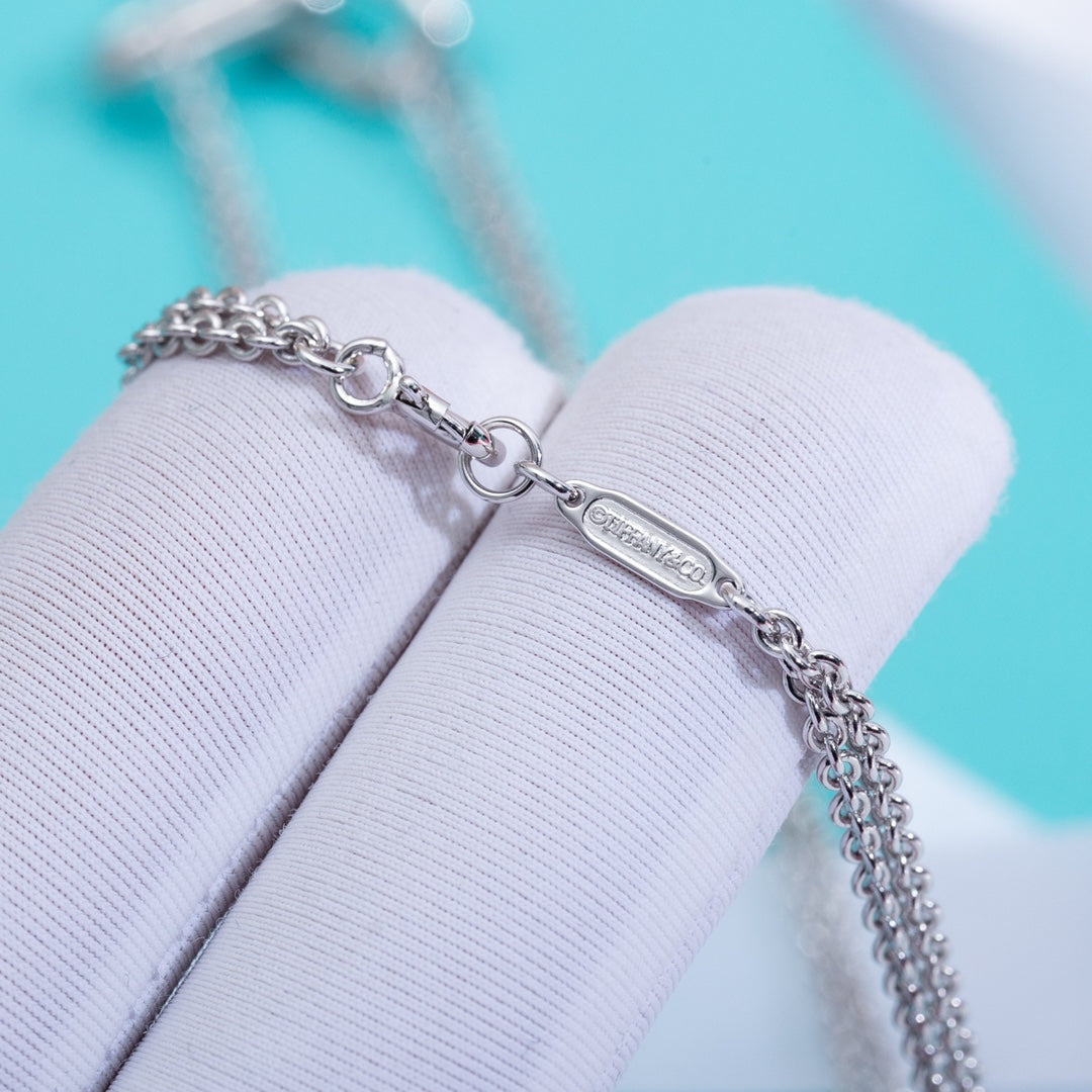 Hardwear Double Link Pedant Silver Necklace – LUX VERSE Luxury Designer Fashion Outlet