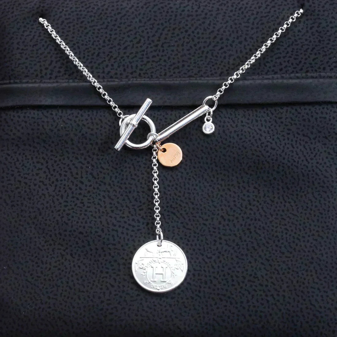 Ex-libris Pedant Silver – LUX VERSE Luxury Designer Fashion Outlet