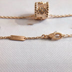 Perlee Pedant Necklace Gold / Rose Gold – LUX VERSE Luxury Designer Fashion Outlet