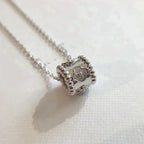 Perlee Pedant Necklace Silver – LUX VERSE Luxury Designer Fashion Outlet