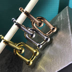 Hardware Drop Earrings Double Link – LUX VERSE Luxury Designer Fashion Outlet