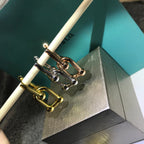 Hardware Drop Earrings Double Link – LUX VERSE Luxury Designer Fashion Outlet