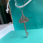 Key Necklace Diamond – LUX VERSE Luxury Designer Fashion Outlet