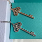 Key Necklace Diamond – LUX VERSE Luxury Designer Fashion Outlet
