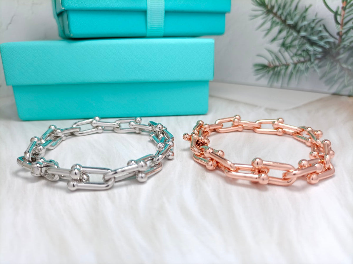 Hardwear Bracelet Pink Gold and Silver – LUX VERSE Luxury Designer Fashion Outlet