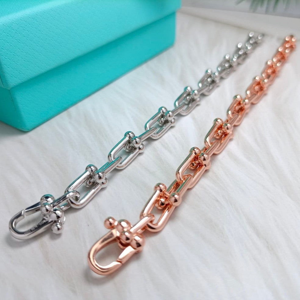 Hardwear Bracelet Pink Gold and Silver – LUX VERSE Luxury Designer Fashion Outlet