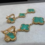 Clover Malachite 3 Motifs Gold – LUX VERSE Luxury Designer Fashion Outlet