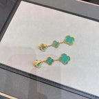 Clover Malachite 3 Motifs Gold – LUX VERSE Luxury Designer Fashion Outlet