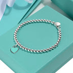 Mini Heart Bracelet Silver – LUX VERSE Luxury Designer Fashion Outlet