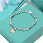 Mini Heart Bracelet Silver – LUX VERSE Luxury Designer Fashion Outlet