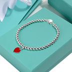 Mini Heart Bracelet Silver – LUX VERSE Luxury Designer Fashion Outlet