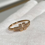 T Wire Ring Diamond Rose Gold – LUX VERSE Luxury Designer Fashion Outlet