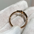 T Wire Ring Diamond Rose Gold – LUX VERSE Luxury Designer Fashion Outlet