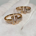 T Wire Mop Diamond Ring Rose Gold – LUX VERSE Luxury Designer Fashion Outlet