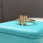T Wire Mop Ring Rose Gold – LUX VERSE Luxury Designer Fashion Outlet