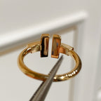 T Wire Mop Ring Rose Gold – LUX VERSE Luxury Designer Fashion Outlet