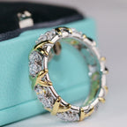 Sixteen Stone Ring Gold – LUX VERSE Luxury Designer Fashion Outlet