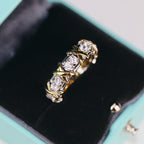 Sixteen Stone Ring Gold – LUX VERSE Luxury Designer Fashion Outlet
