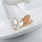 Butterfly Mop Diamond Earrings – LUX VERSE Luxury Designer Fashion Outlet