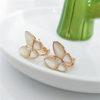 Butterfly Mop Diamond Earrings – LUX VERSE Luxury Designer Fashion Outlet