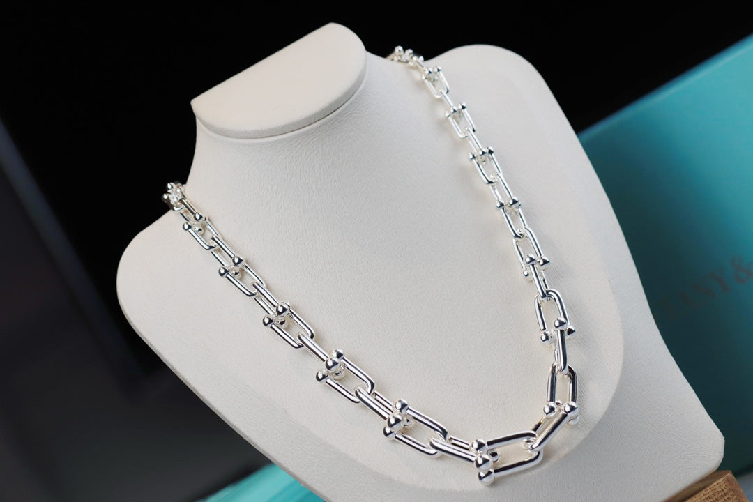 Hardwear Link Silver Necklace – LUX VERSE Luxury Designer Fashion Outlet