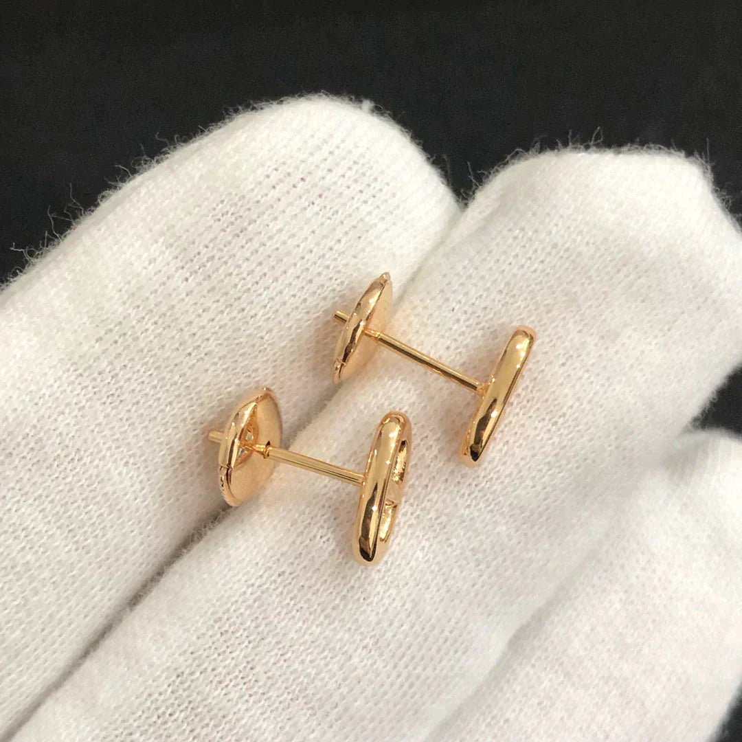 Chaine Small Earrings Gold and Silver – LUX VERSE Luxury Designer Fashion Outlet