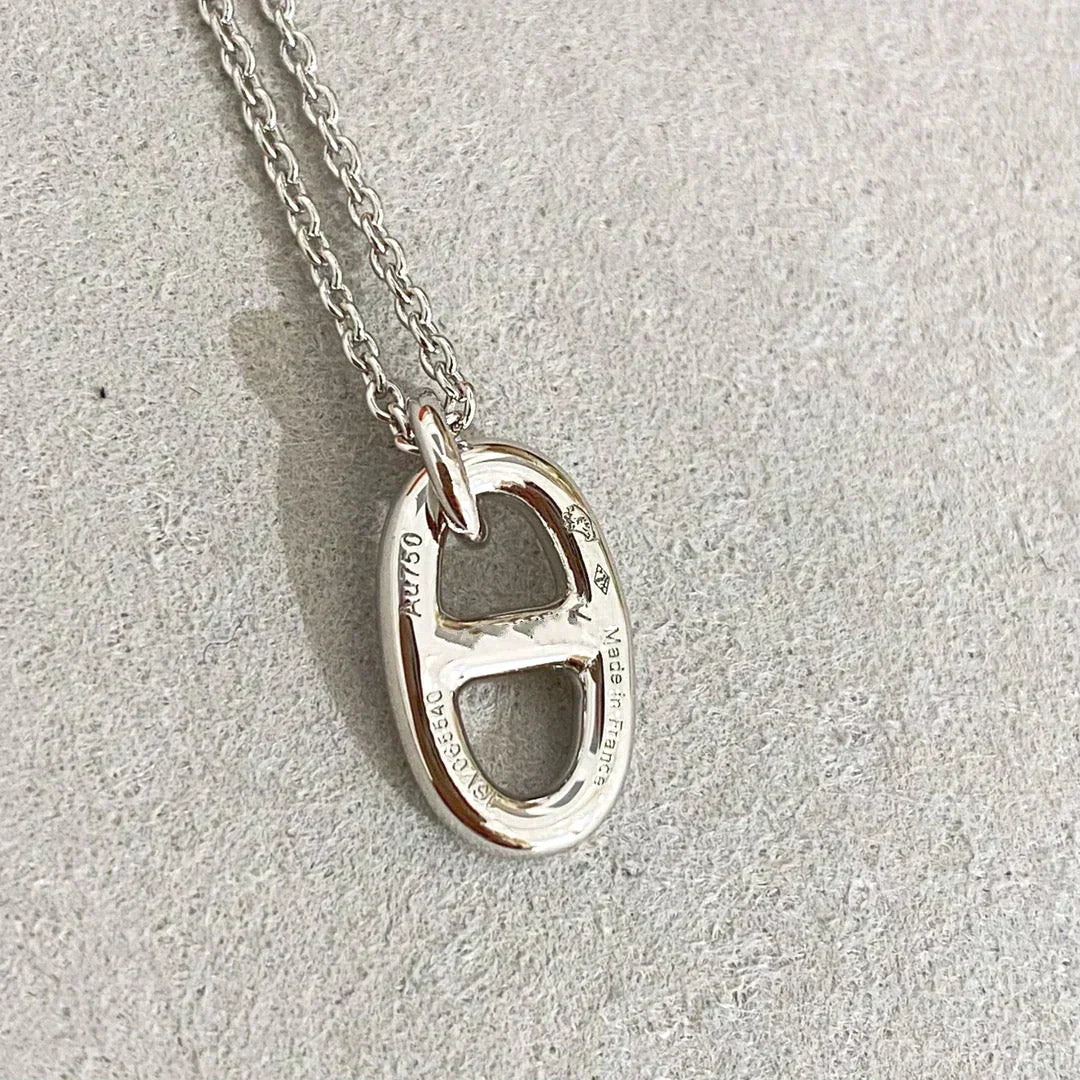 Chaine Small Necklace Gold and Silver – LUX VERSE Luxury Designer Fashion Outlet