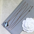 Clover Large 25mm Dark Mop  Necklace – LUX VERSE Luxury Designer Fashion Outlet