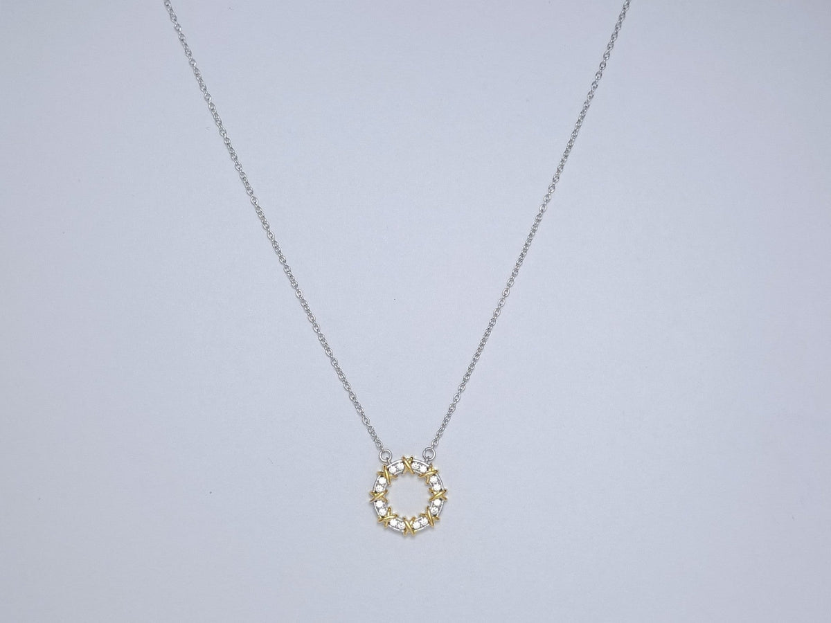 Sixteen Stone Necklace Gold – LUX VERSE Luxury Designer Fashion Outlet