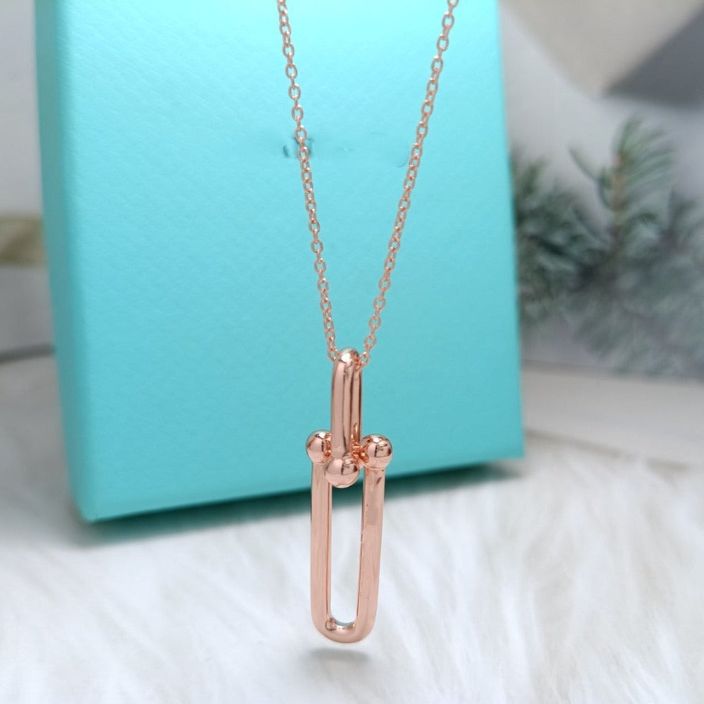 Hardwear Drop Double Link Pedant Necklace – LUX VERSE Luxury Designer Fashion Outlet