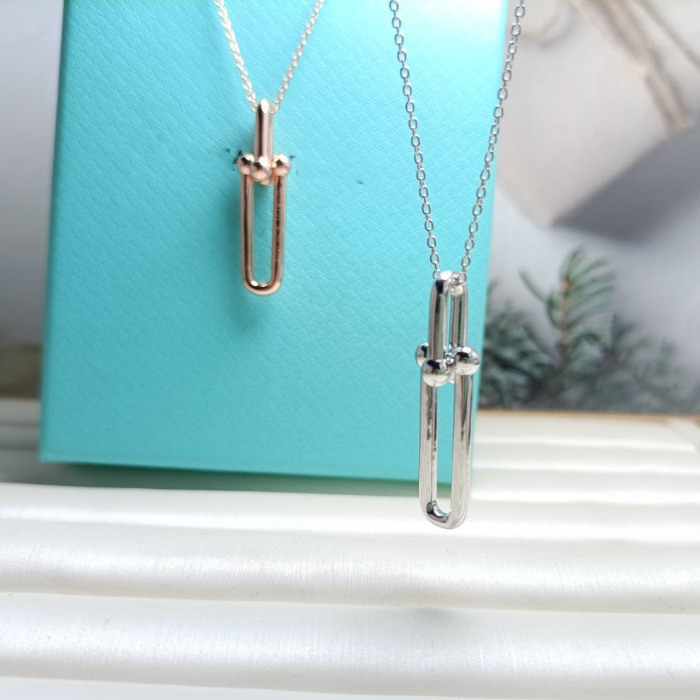 Hardwear Drop Double Link Pedant Necklace – LUX VERSE Luxury Designer Fashion Outlet